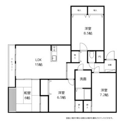 モンセーヌ堀川の物件間取画像